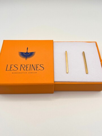 Les Reines - Brincos 'The Dignity' em ouro