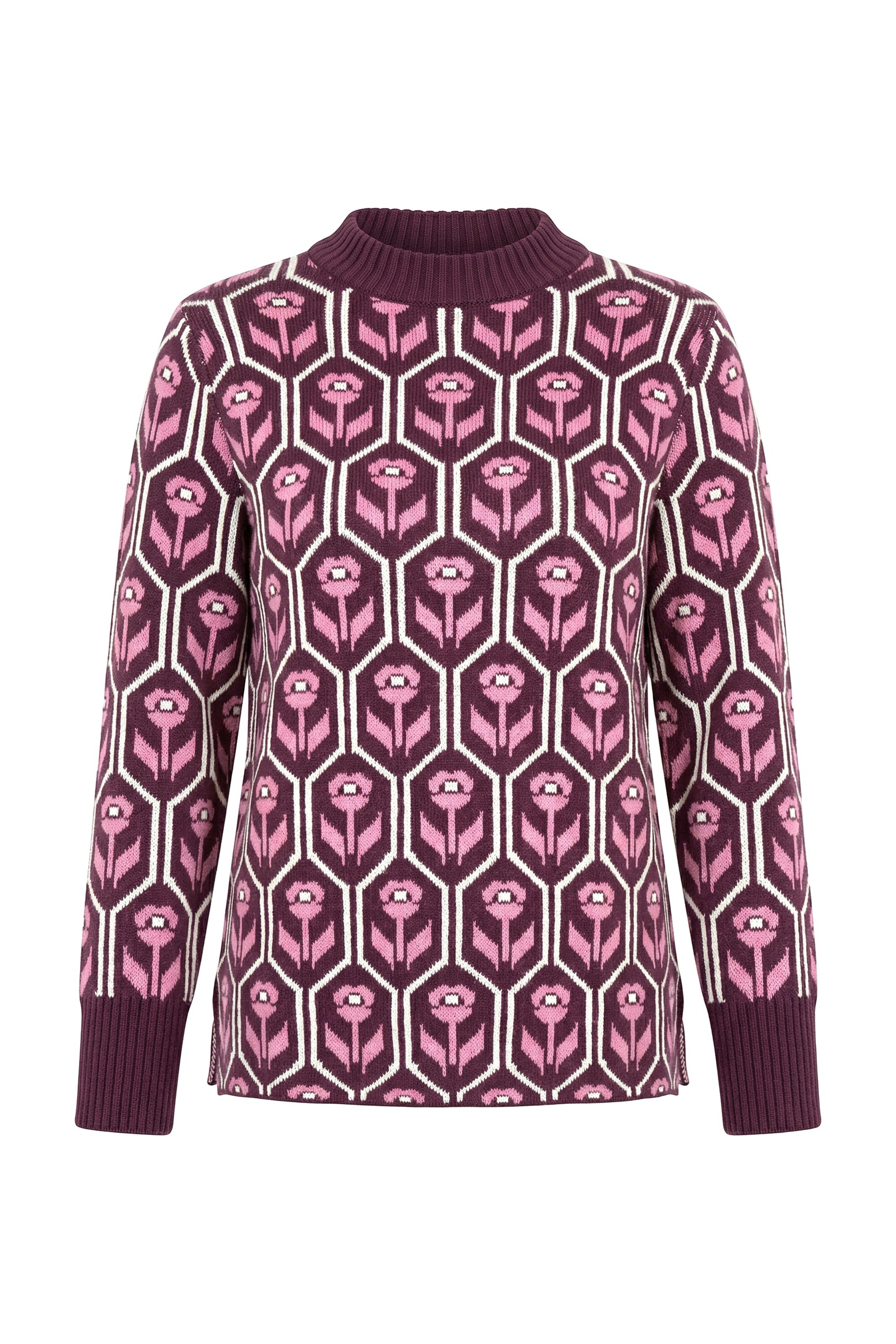 Ulla Popken Pullover in Rot: Vorderseite