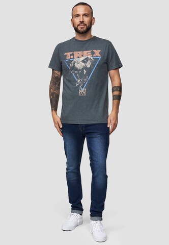 Recovered Shirt 'Jurassic Park T-Rex 1993' in Grey
