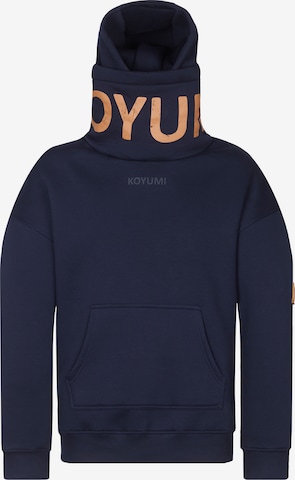 Koyumi Sweatshirt 'Break Your Neck' in Blue: front