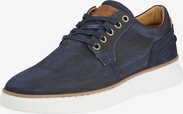 BULLBOXER Athletic lace-up shoe in Blue: front