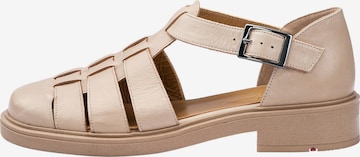 Sandales à lanières LLOYD en beige : devant