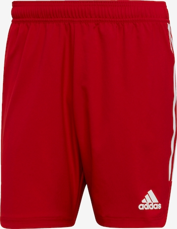 Pantaloni sportivi 'Condivo 22' di ADIDAS SPORTSWEAR in rosso: frontale