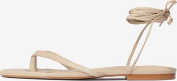 Kazar - Sandalias en beige: frente