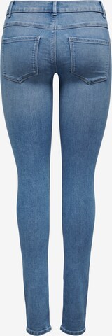 Only Tall Skinny Jeans 'Rain' in Blauw