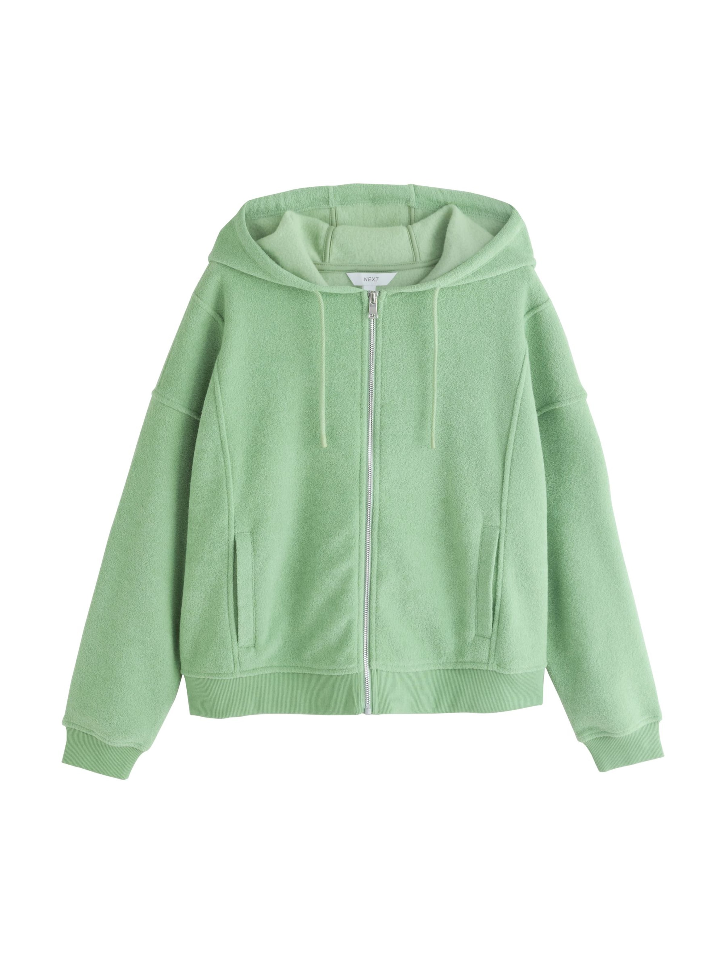 Veste en polaire Next en vert : devant