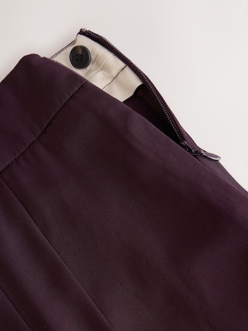 Next - Pierna ancha Pantalón plisado 'N. Premium' en rojo