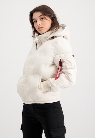 ALPHA INDUSTRIES Winter Jacket in White