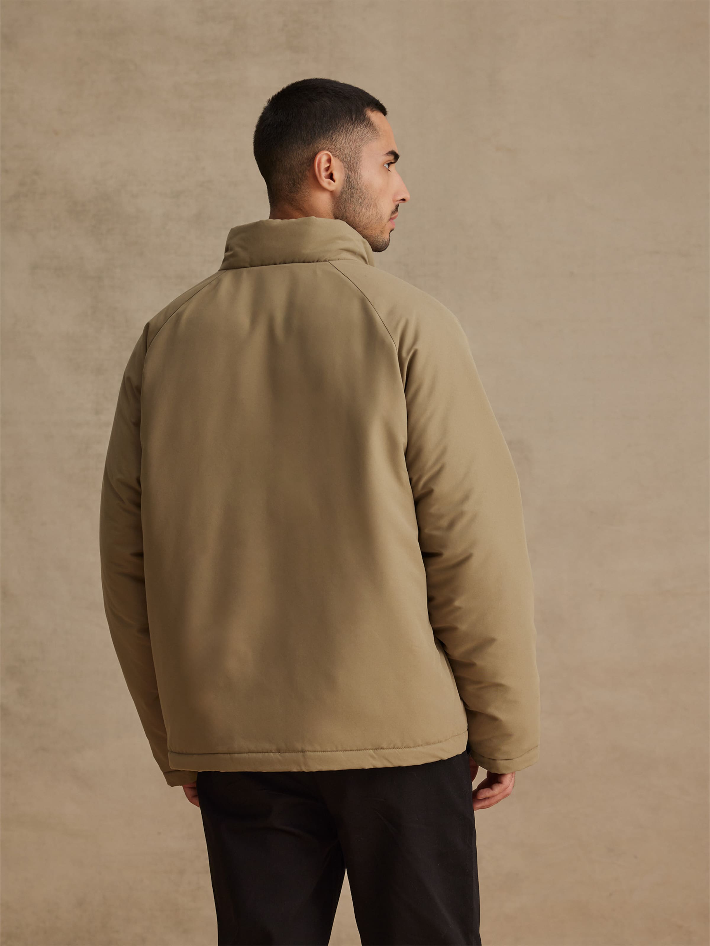 DAN FOX APPAREL Geacă de primăvară-toamnă 'Onur' pe Kaki | ABOUT YOU