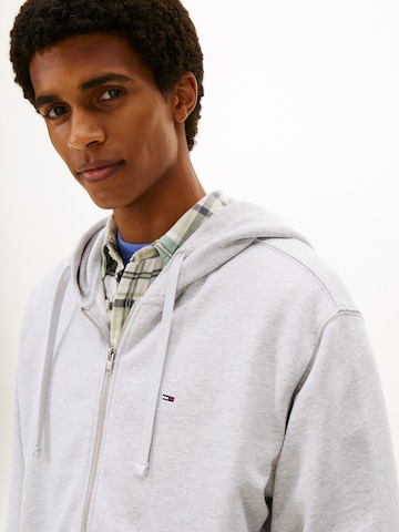 Tommy Jeans - Sudadera con cremallera en gris