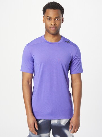 ADIDAS PERFORMANCE Performance Shirt 'Designed For Aeroready Hiit Colour-Shift' in Purple: front