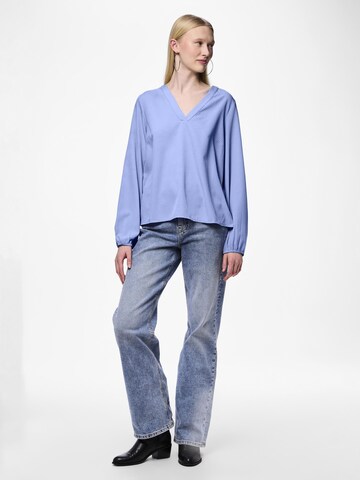 PIECES Blouse 'PCSienna' in Blauw