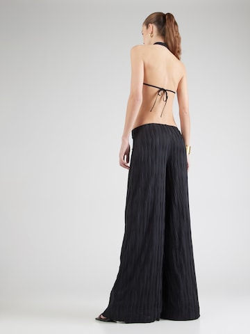 millane Wide leg Broek 'Linn' in Zwart