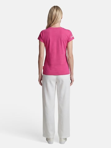 salzhaut Shirt 'Abbeldwatsch' in Pink