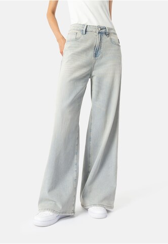 Wide Leg Jean 'Kalea' Elias Rumelis en bleu : devant