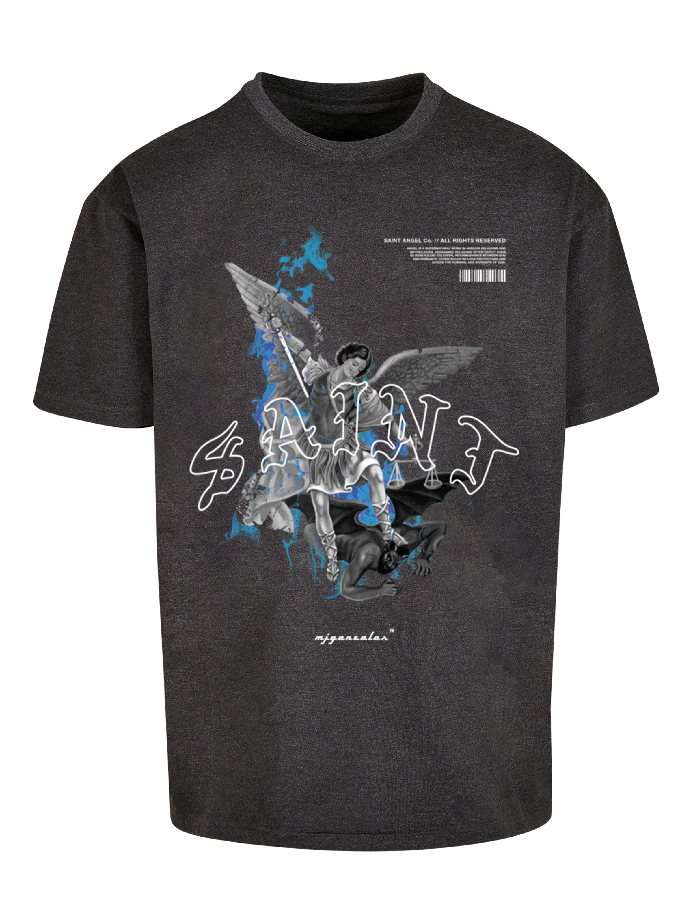 MJ Gonzales Bluser & t-shirts 'Saint V.1.' i grå: forside