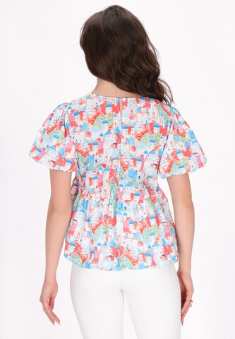 Chemisier 'Fashion Look' faina en bleu