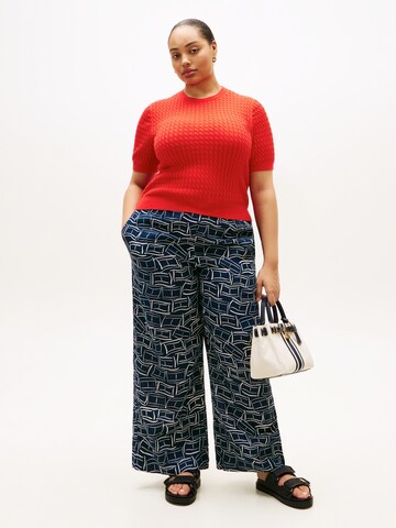 Tommy Hilfiger Curve Pulover | oranžna barva