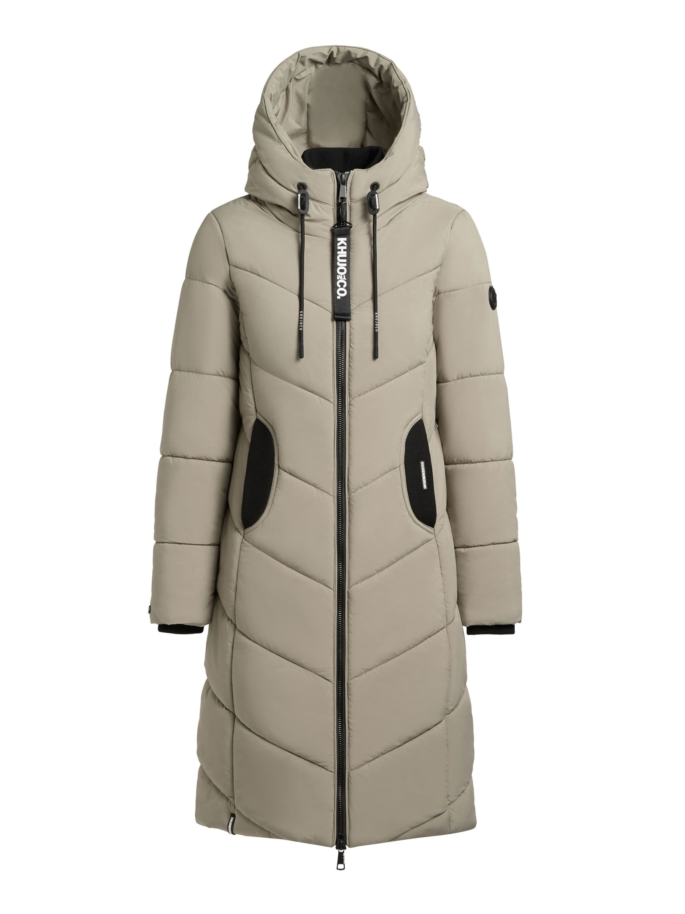 khujo Winter coat 'Aribay6' in Grey: front