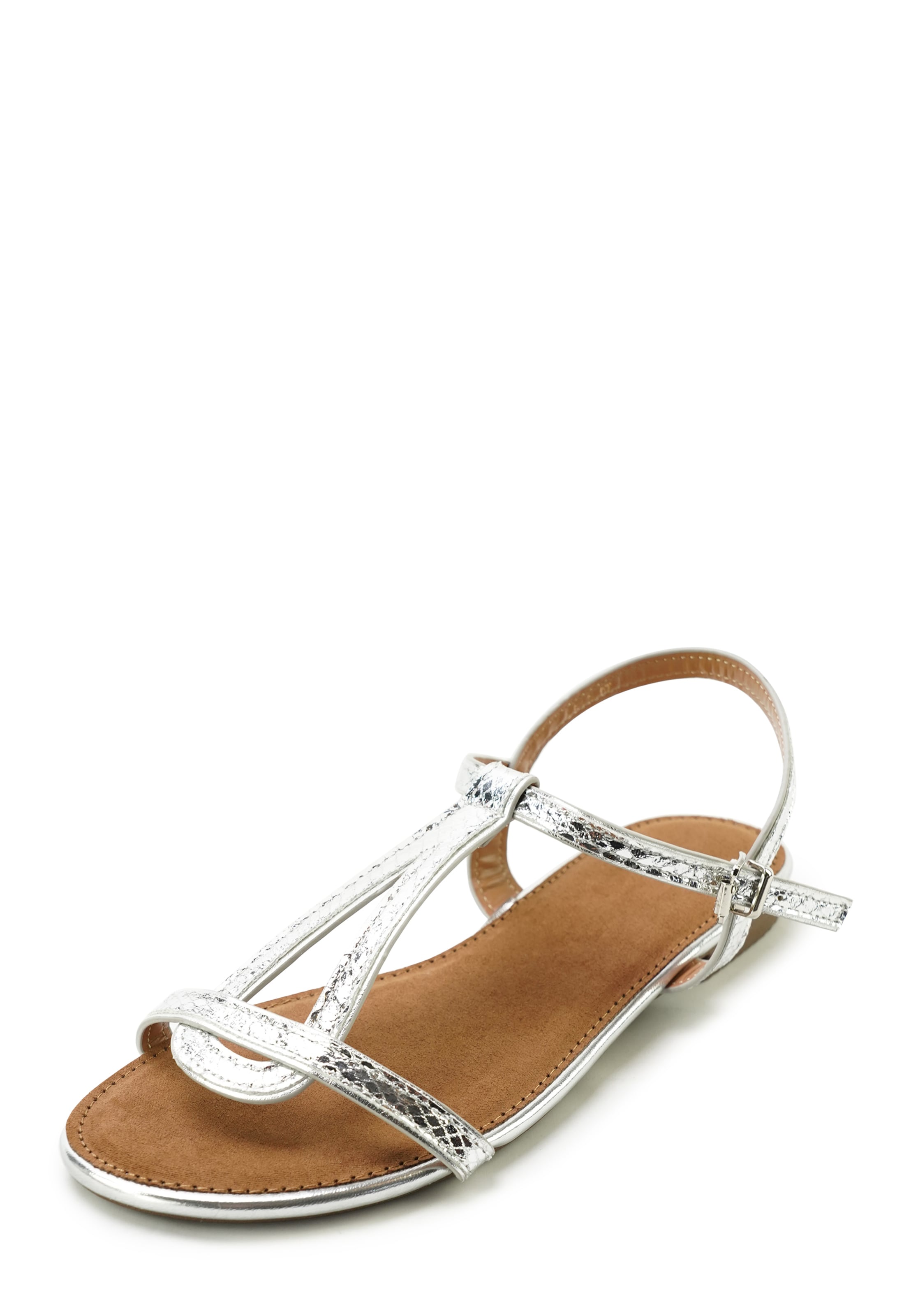 Findlay Strap Sandals 'CLEO' in Silver: front