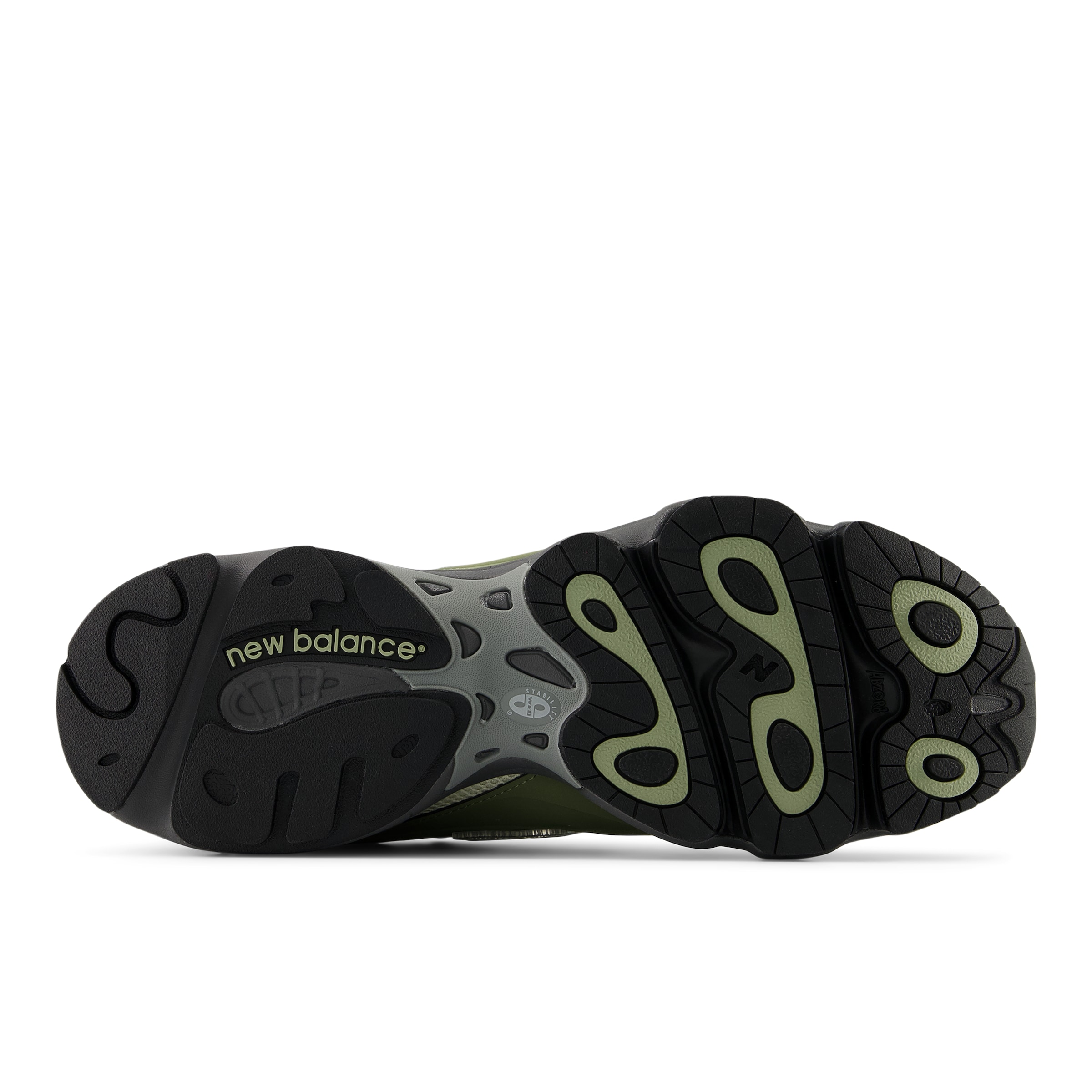 Baskets basses 'M1000' new balance en vert