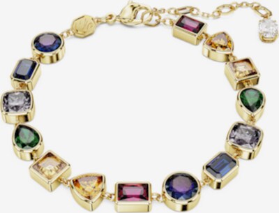 Swarovski Bracelet en or / mélange de couleurs, Vue avec produit