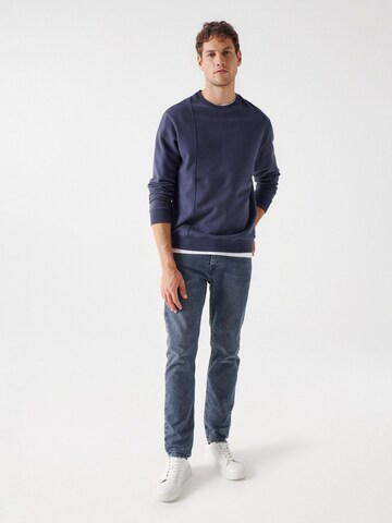 Salsa Jeans Sweatshirt in Blauw