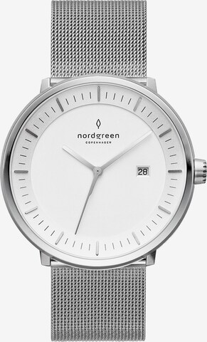 Nordgreen Uhr in Silber: predná strana