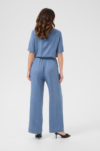 Kaffe Jumpsuit 'KAelise' in Blauw