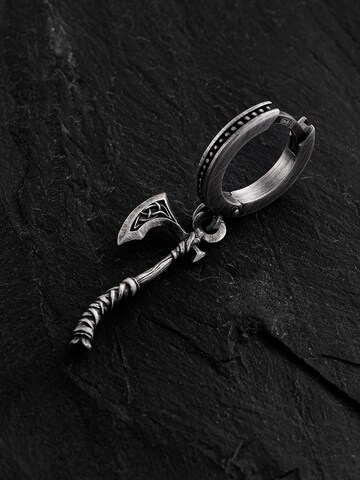 REYTEL - Pendientes 'PERUNS AXE' en plata