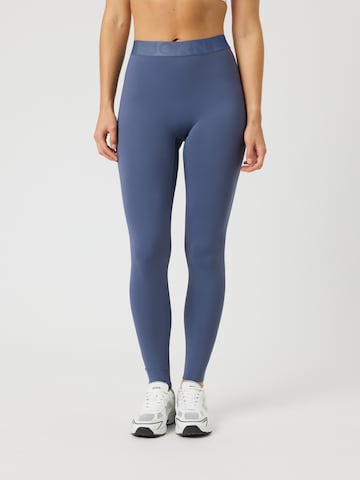 BJÖRN BORG Skinny Legíny - Modrá: predná strana