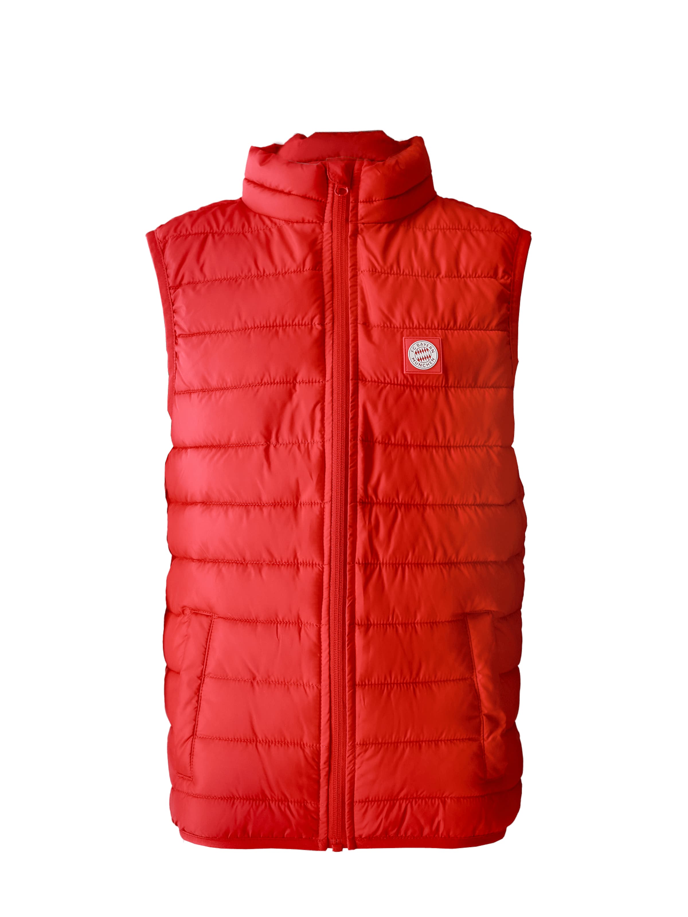 FC BAYERN MÜNCHEN Vest in Red: front