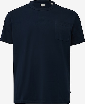 T-Shirt s.Oliver Men Big Sizes en bleu : devant