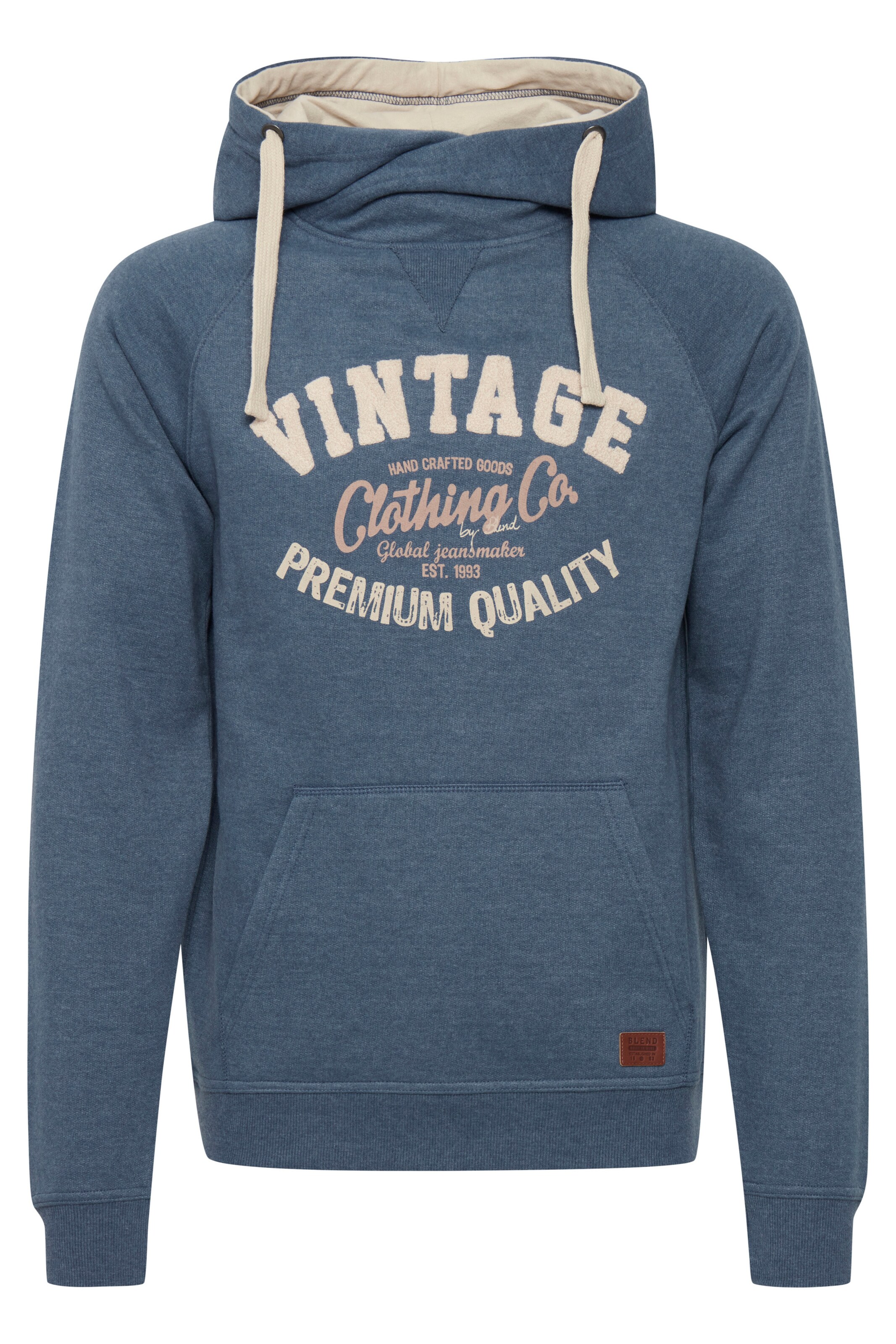 BLEND Sweatshirt 'Alejandro' in Blauw: voorkant