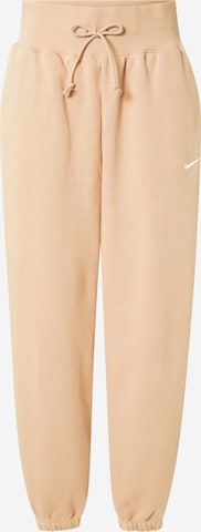 Nike Sportswear - Pantalón en beige: frente