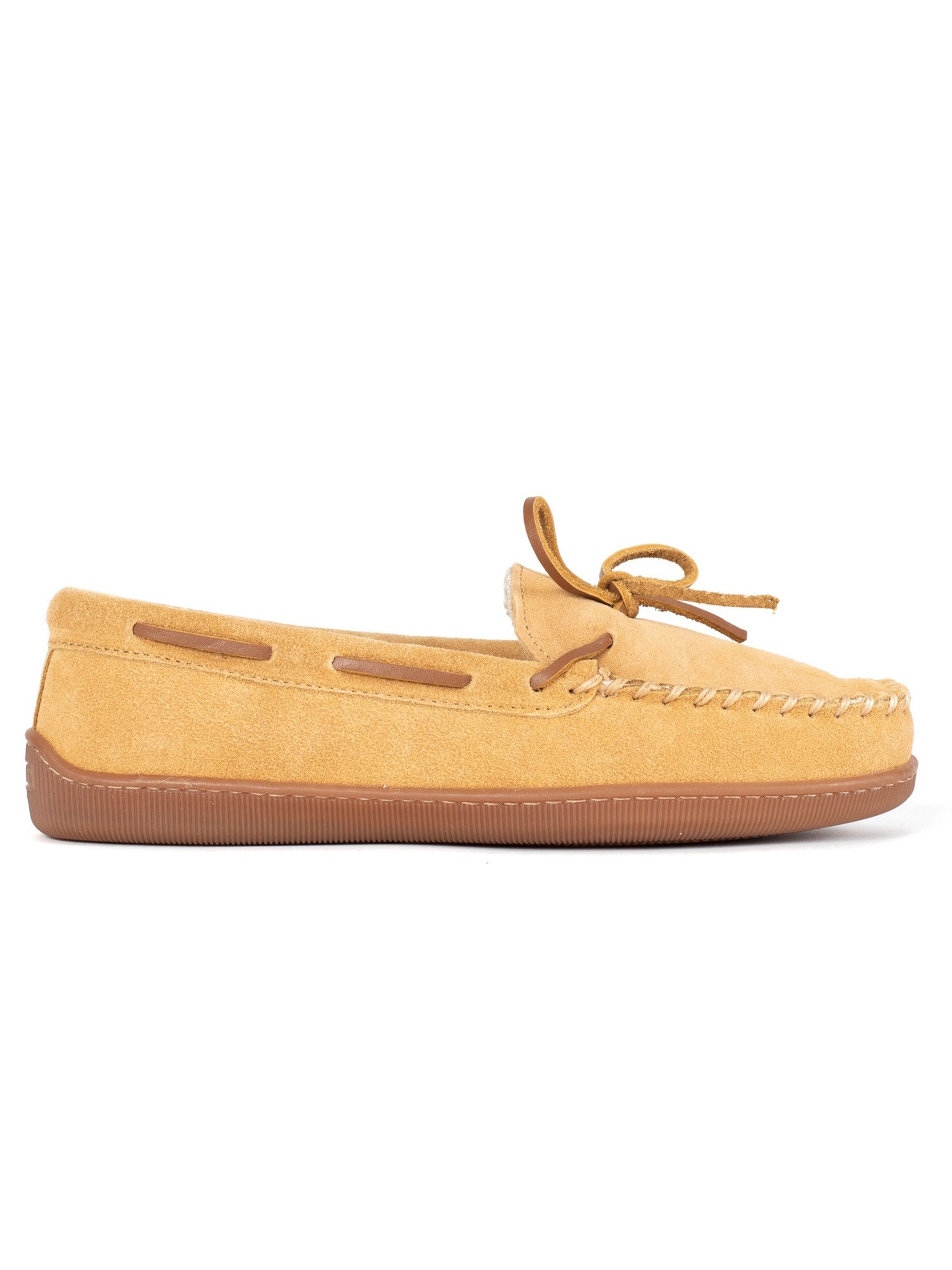 Minnetonka Мокасины 'Pileline' в Коричневый