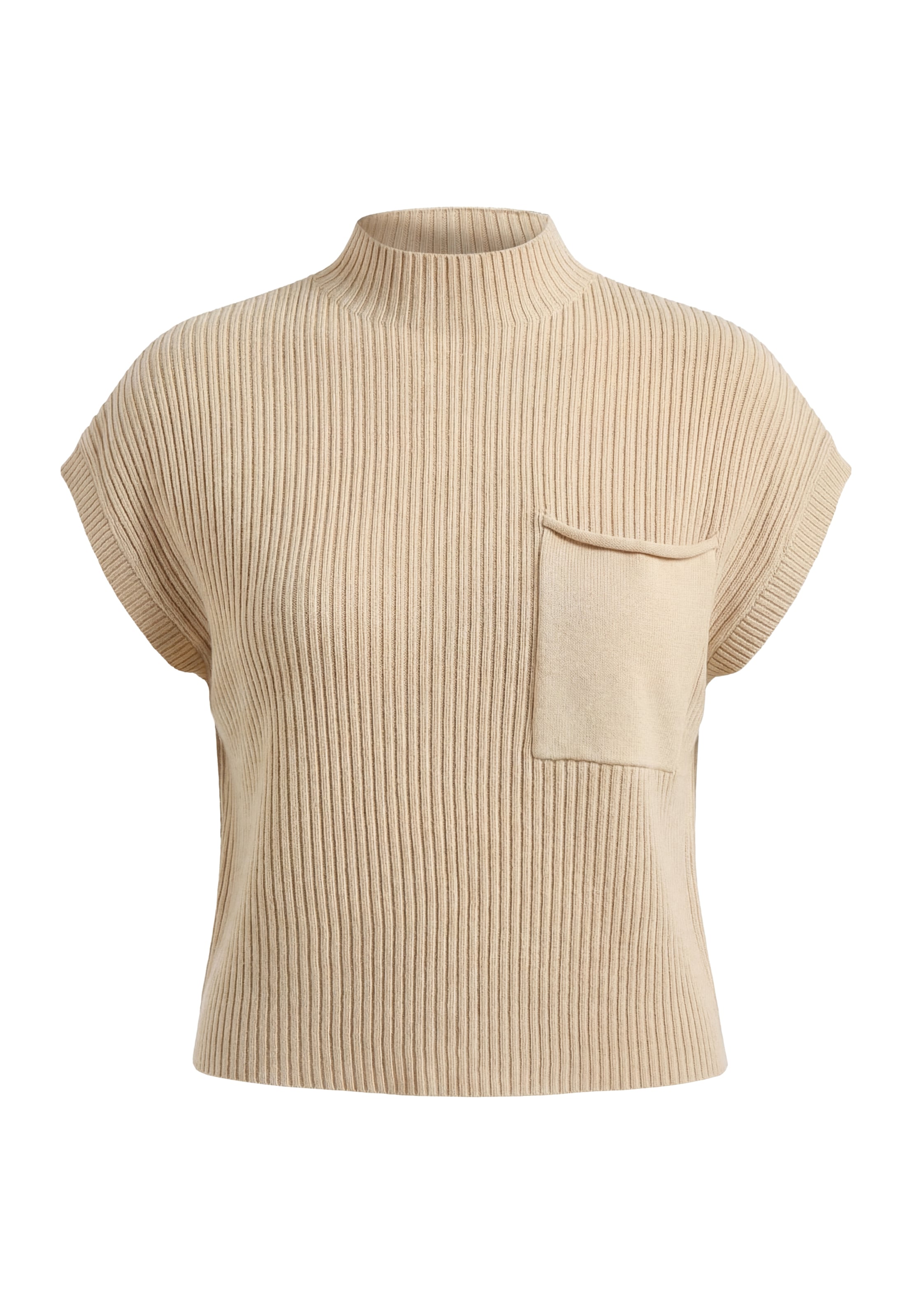 faina - Jersey en beige: frente