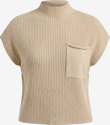 Pull-over faina en beige : devant