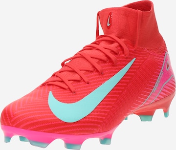 Ghete de fotbal de la NIKE pe roșu: față