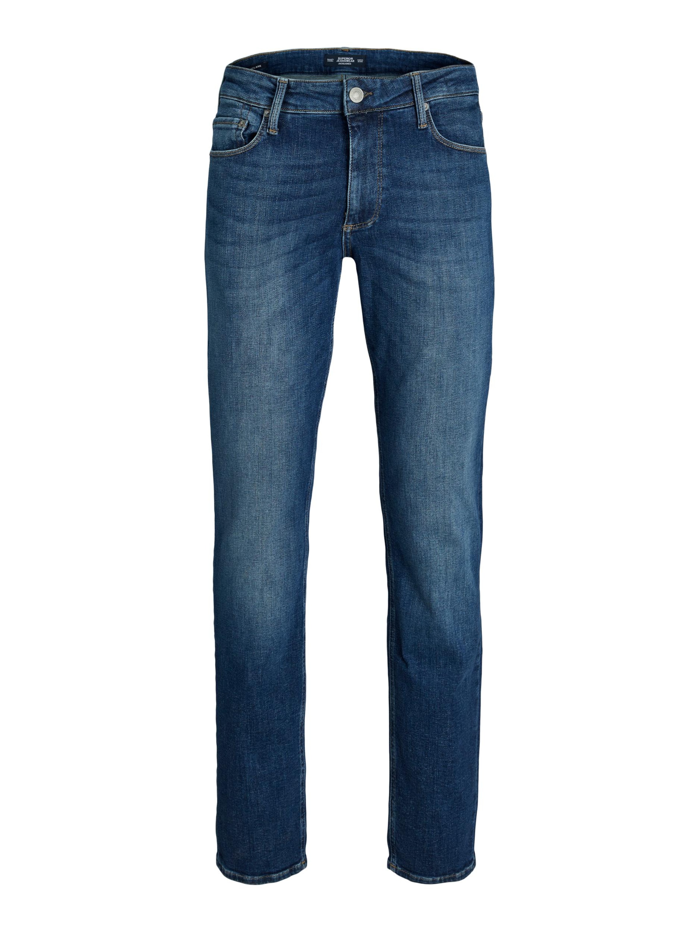 Regular Jean 'Clark Evan' JACK & JONES en bleu : devant