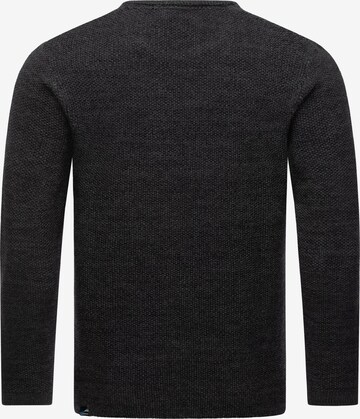 Ragwear Пуловер 'Knitson' в черно