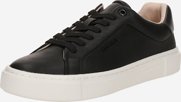 Sneaker bassa di Calvin Klein in nero: frontale