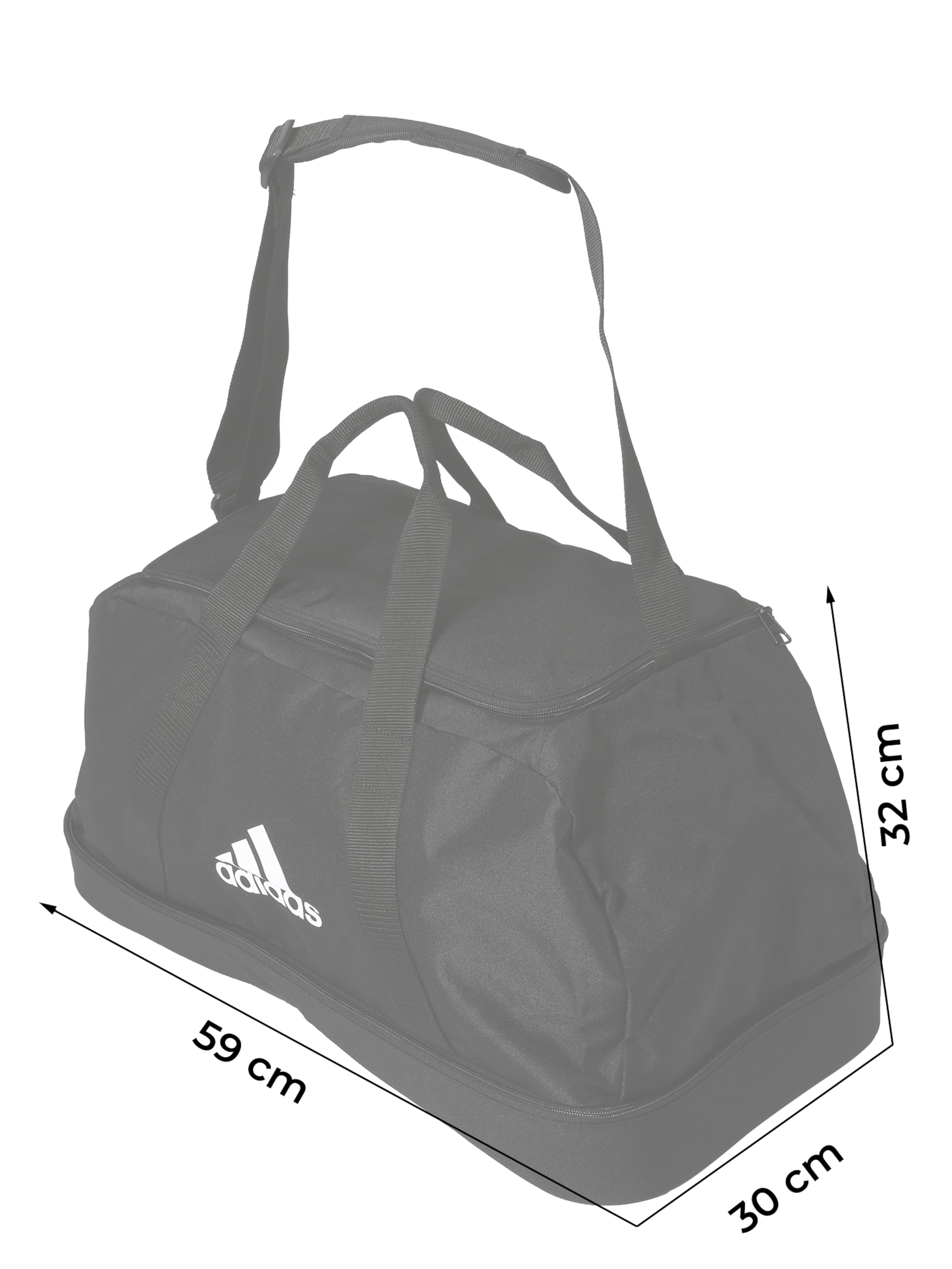 ADIDAS PERFORMANCE Sporttas 'TIRO DU BC M' in Zwart | ABOUT YOU