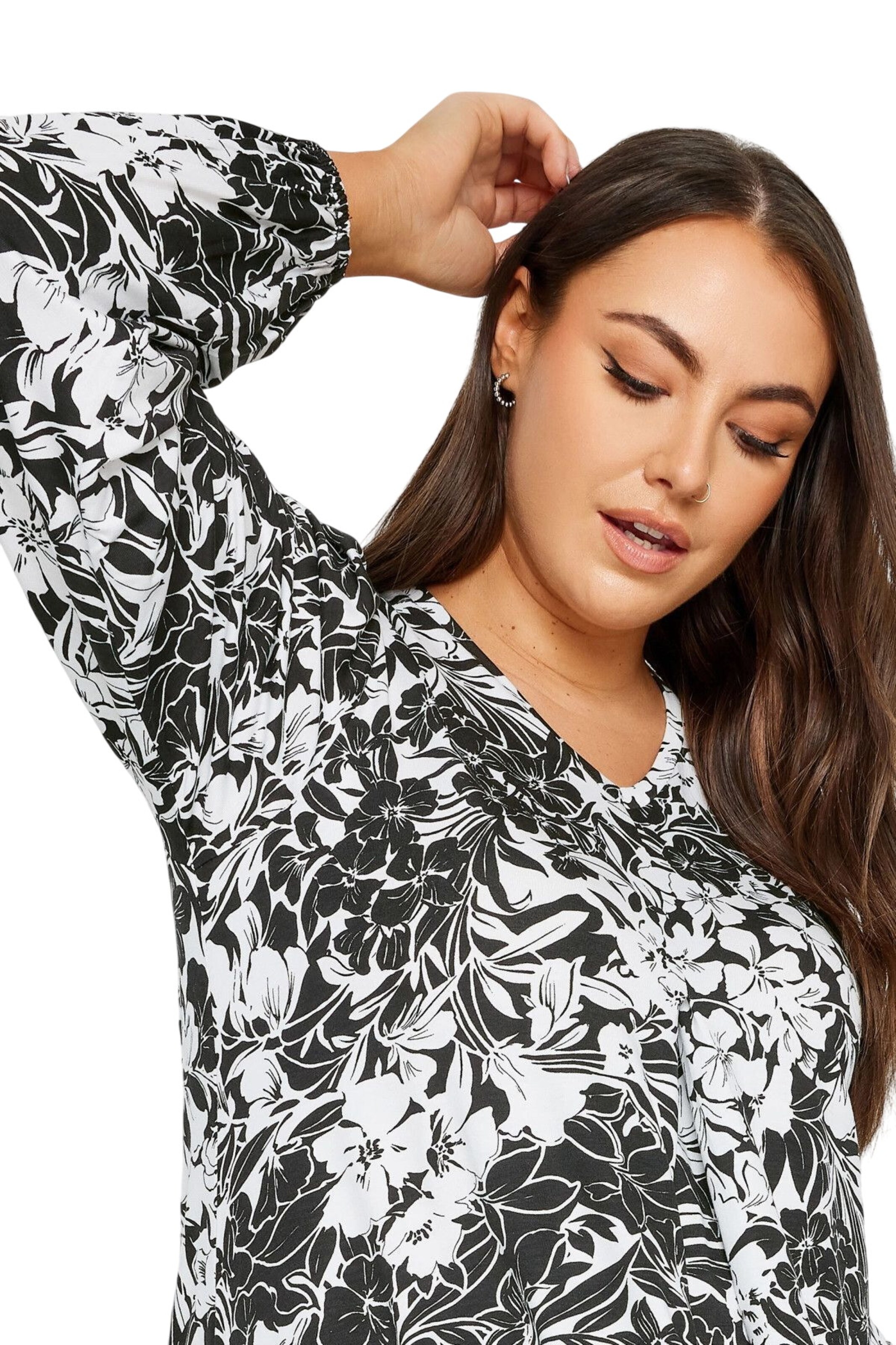 Stil Diva Tuniek in Zwart