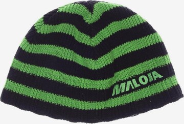 Maloja Hat & Cap in One size in Green: front