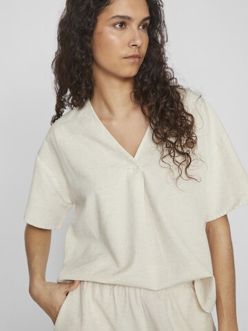 VILA Bluse i beige