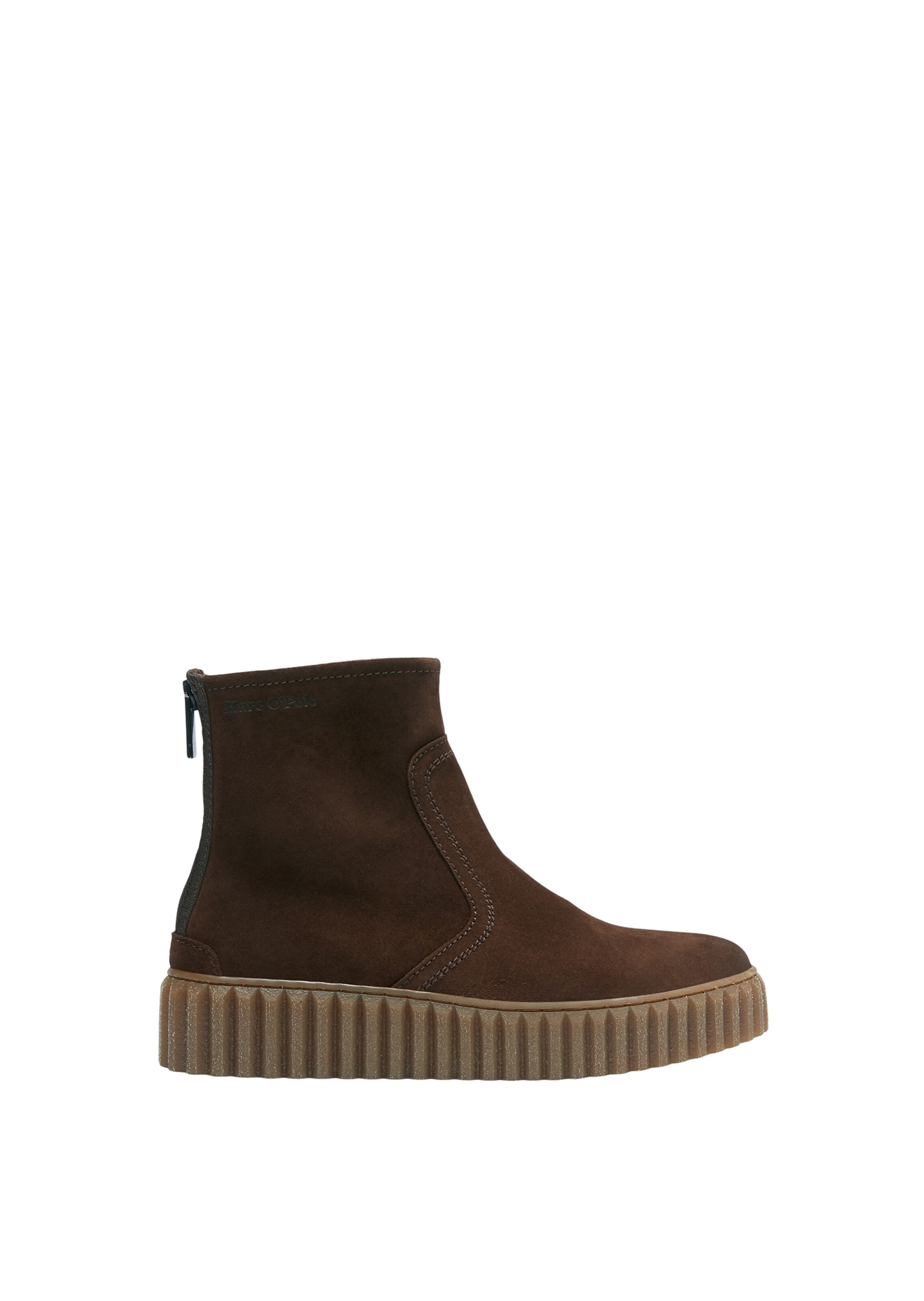 Frauen Stiefel Marc O'Polo Stiefelette 'Bianca' in Dunkelbraun - PD14414 Frauen Stiefel Marc O'Polo Stiefelette 'Bianca' in Dunkelbraun - PD14414