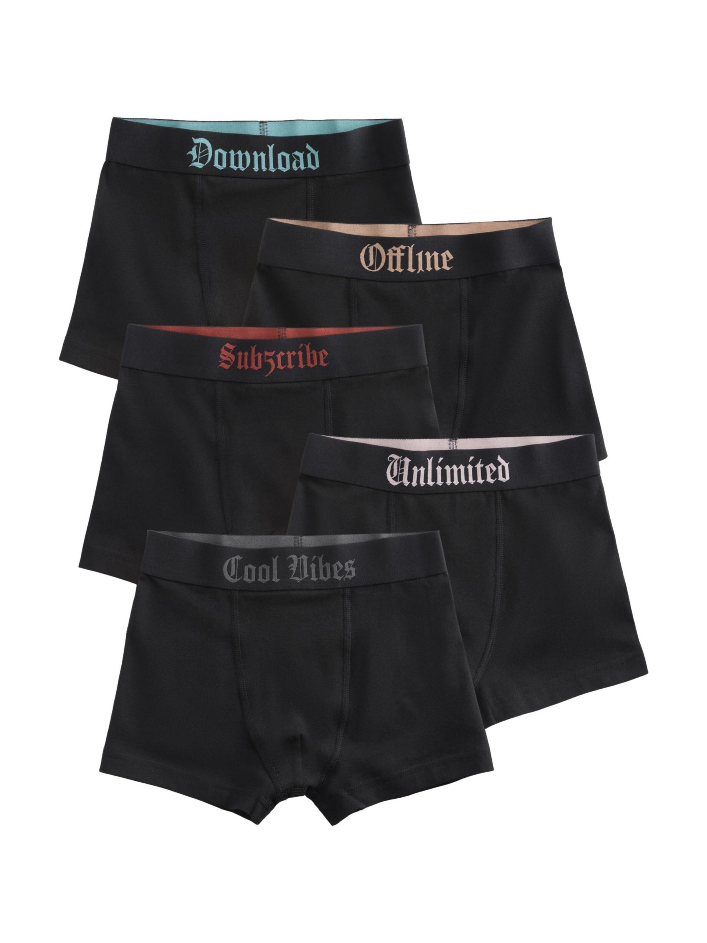 Next Unterhose in Schwarz: Vorderseite