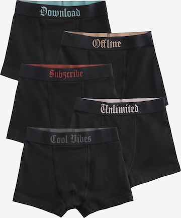 Next Underpants in Black: front