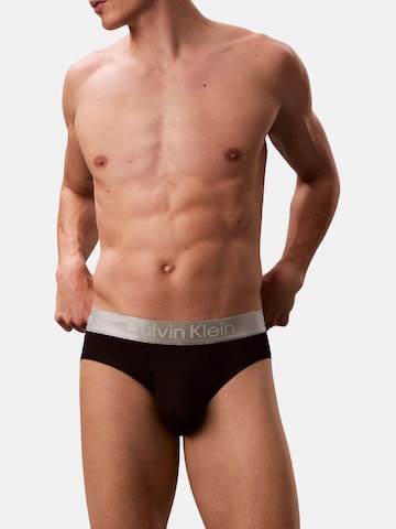 Calvin Klein Slip 'CALVIN KLEIN HIP BRIEF 3 PK Intimo' in Black